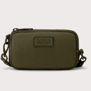 New Dagne Dover Mara Neoprene Phone Sling in Dark Moss
